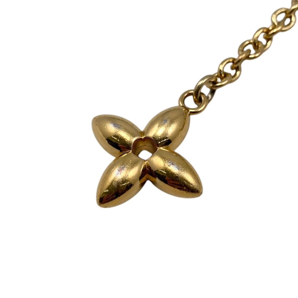 Louis Vuitton Bag Charm Blue Ming Garden Monogram Flower LV Circle Gold — view 7