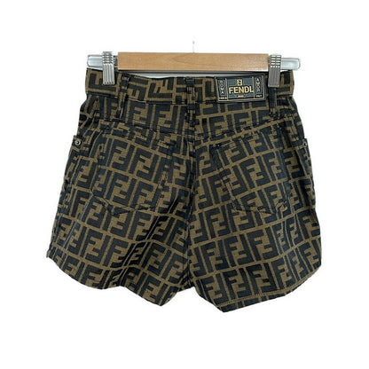 Fendi Jeans Shorts I 41 Dark Brown Black — view 2