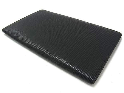Louis Vuitton Wallet Porto Chequier Cult Cles Black Epi Leather Bifold Billfold — view 2