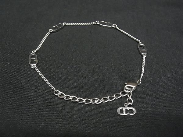 Dior Bracelet CD Logo Silver Metal — view 2