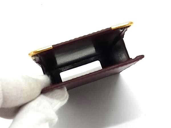 Cartier Cigarette Case Must Line Bordeaux Leather — view 3