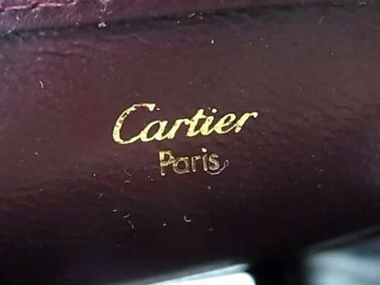 Cartier Cigarette Case Must Line Bordeaux Leather — view 4
