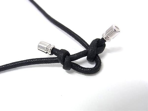 Bvlgari Necklace Save the Children Silver Black Pendant — view 3