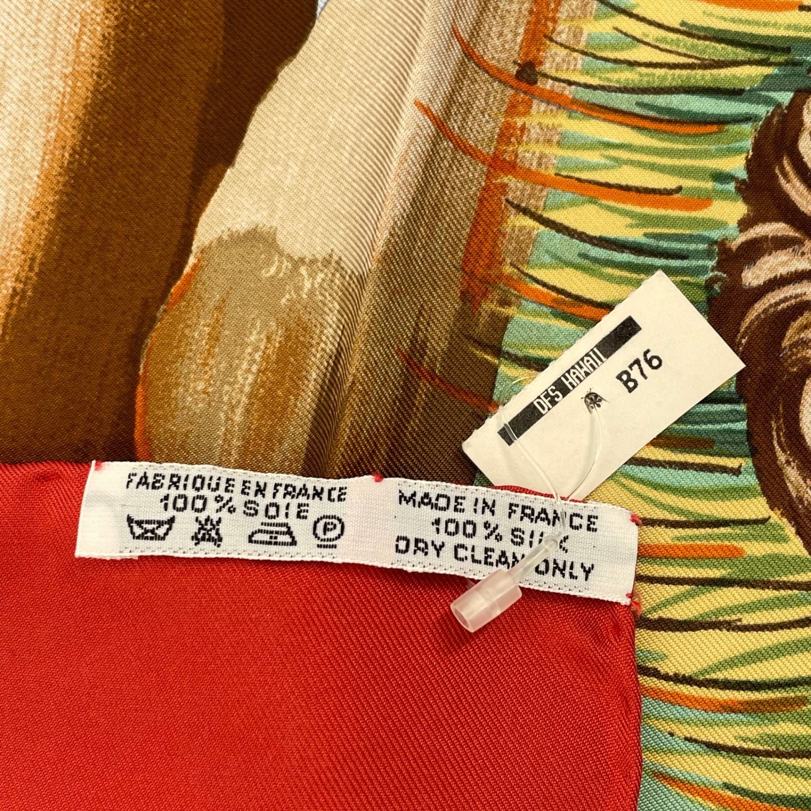 Hermes Carre 90 Nuba Mountain Scarf Silk 100% — view 8