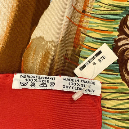 Hermes Carre 90 Nuba Mountain Scarf Silk 100% — view 8
