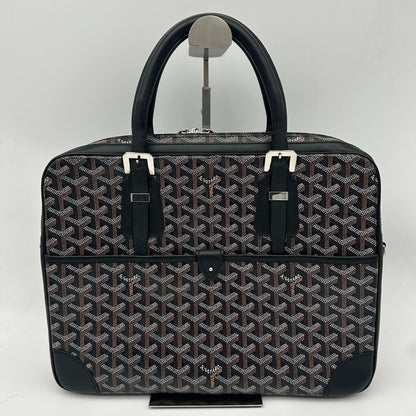 Goyard Ambassador PM Leather Black Handbag