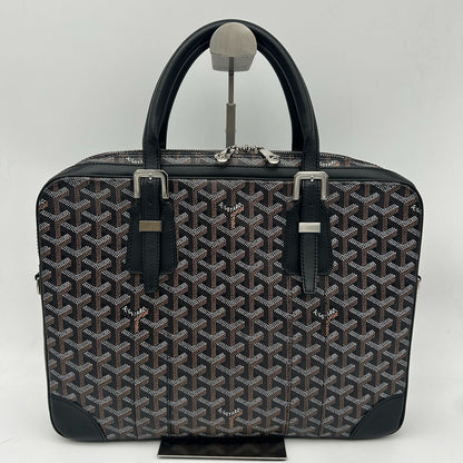 Goyard Ambassador PM Leather Black Handbag — view 2