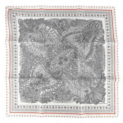 Hermes Scarf Carre 55 Maharani's Garden Bandana le Jardin de la Mahar Silk