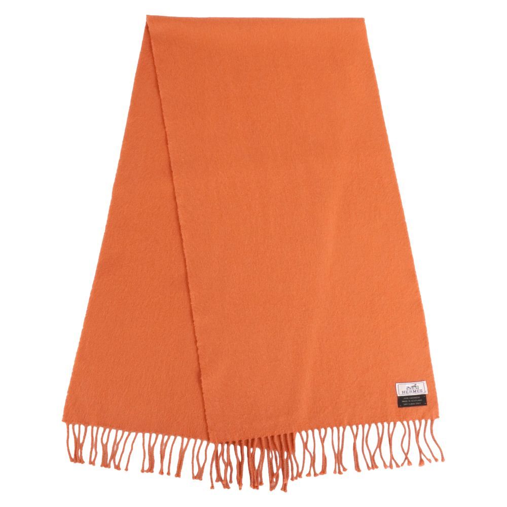 Hermes Scarf Shawl Fringe Cashmere — view 2
