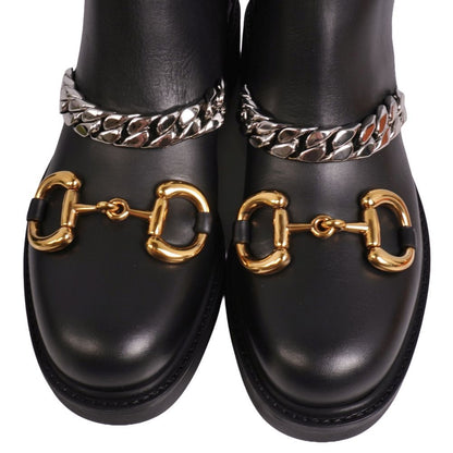 Gucci Side Gore Boots Chelsea Horsebit — view 3