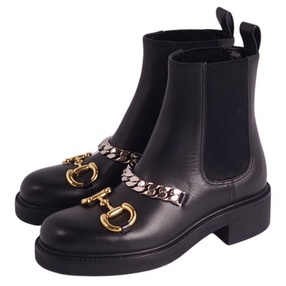 Gucci Side Gore Boots Chelsea Horsebit — view 2