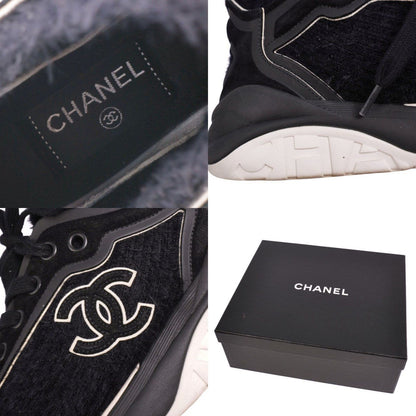 Chanel Sneakers CC Logo Knit — view 9