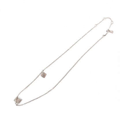 Dior Pendant Dice Logo Silver Color Pink — view 4