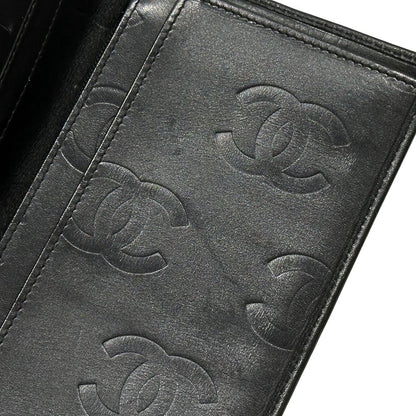 Chanel Wallet Cambon Lambskin Black Bifold — view 9