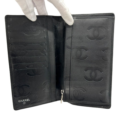 Chanel Wallet Cambon Lambskin Black Bifold — view 4