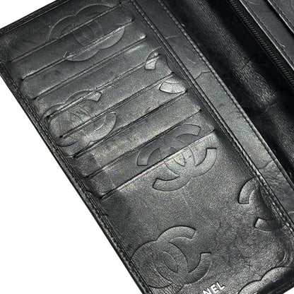 Chanel Wallet Cambon Lambskin Black Bifold — view 8
