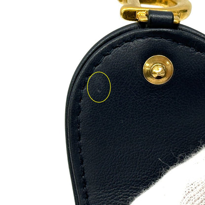 Dior Card Case Oblique Jacquard Canvas Saddle Blue Holder Navy Beige Small — view 7