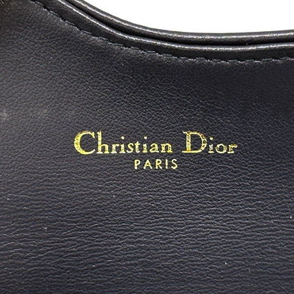 Dior Card Case Oblique Jacquard Canvas Saddle Blue Holder Navy Beige Small — view 5