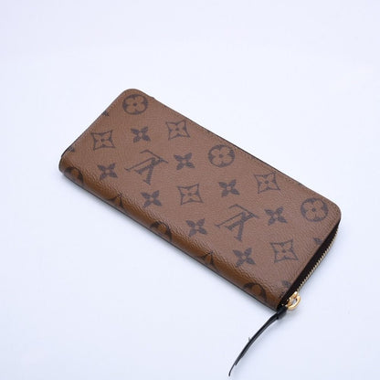 Louis Vuitton Portefeuille Clemence Wallet Monogram Gold — view 4