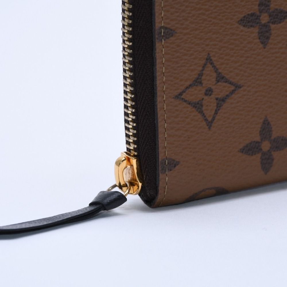 Louis Vuitton Portefeuille Clemence Wallet Monogram Gold — view 8