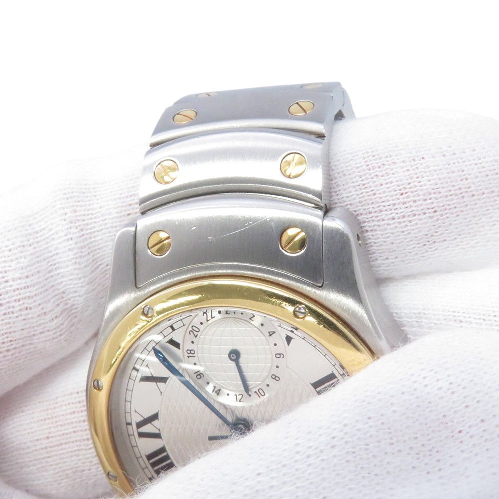 Cartier Santos Rondo Watch Vintage Anniversary Pieces Limited Silver Dial — view 5
