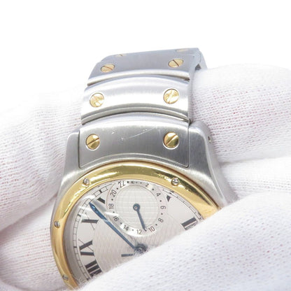 Cartier Santos Rondo Watch Vintage Anniversary Pieces Limited Silver Dial — view 5