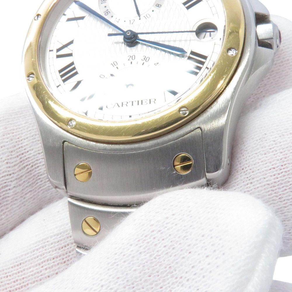 Cartier Santos Rondo Watch Vintage Anniversary Pieces Limited Silver Dial — view 4