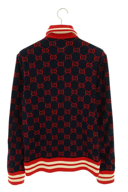 Gucci GG All Over Pattern Jacquard Track Jacket — view 2