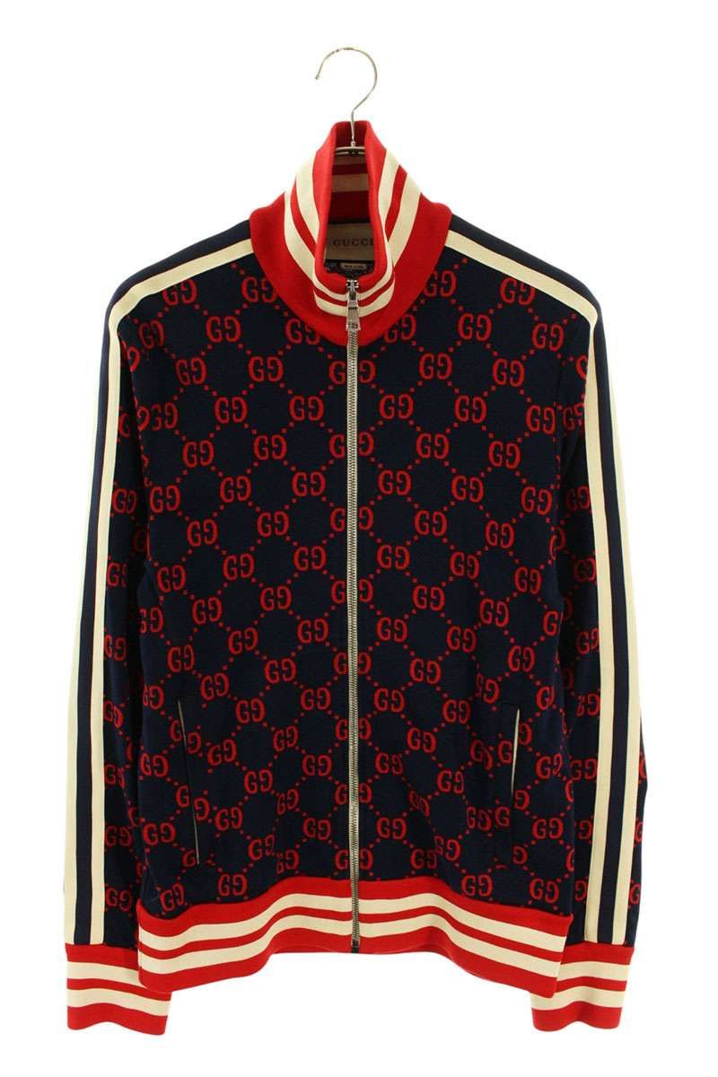 Gucci GG All Over Pattern Jacquard Track Jacket