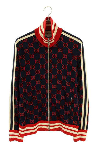 Gucci GG All Over Pattern Jacquard Track Jacket