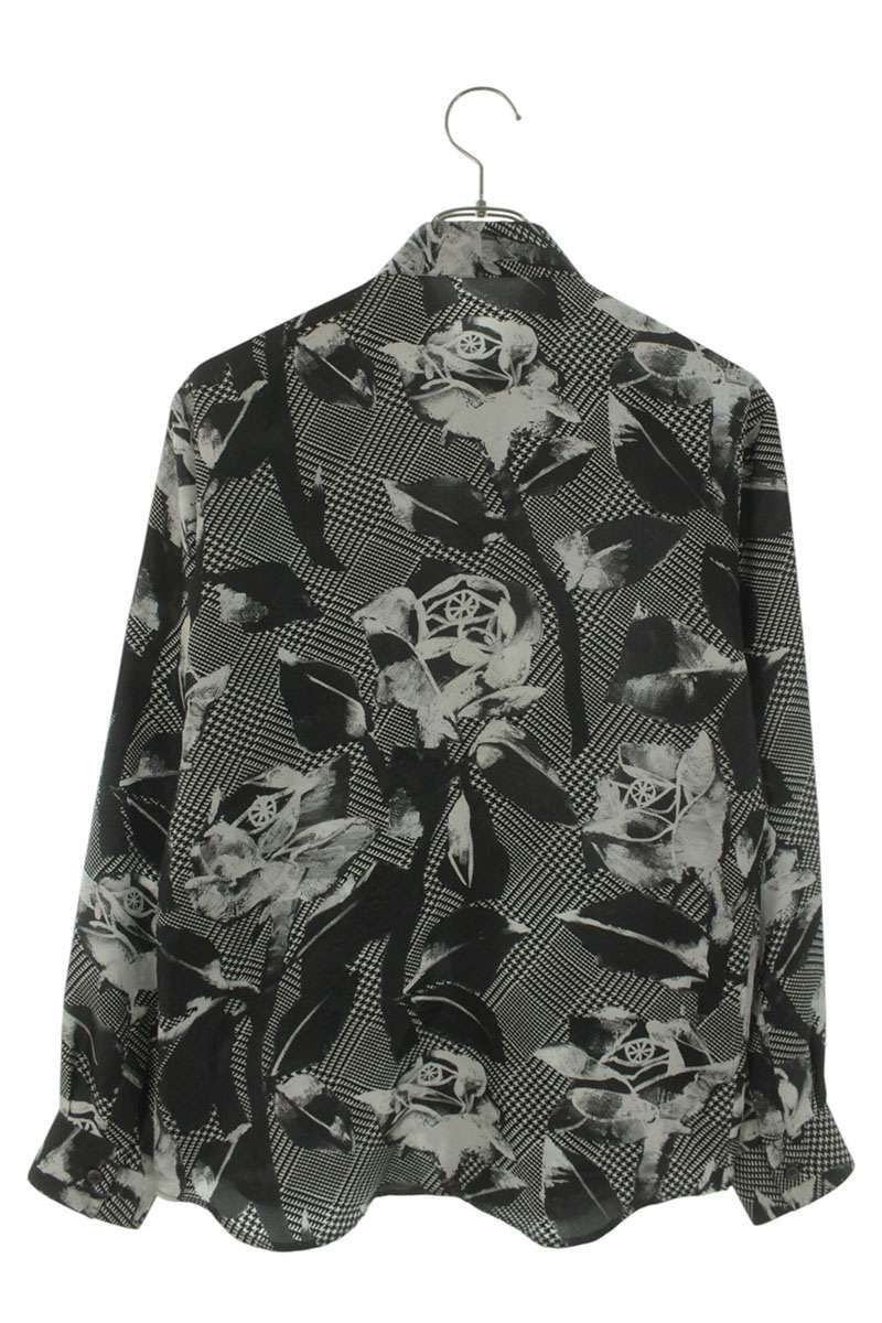 Dior Logo Embroidered Allover Pattern Long Sleeve Shirt 37 — view 2