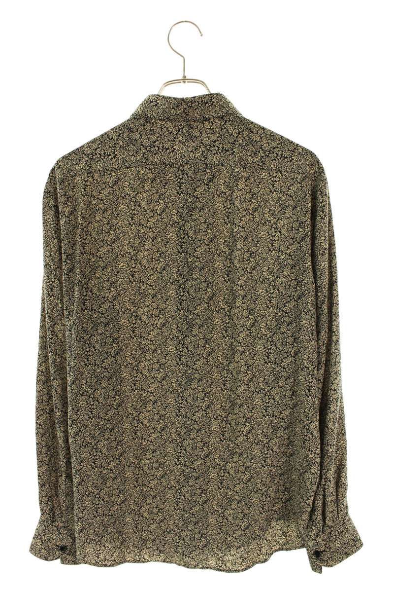 Celine Visco Flower Print Long Sleeve Shirt 40 — view 2
