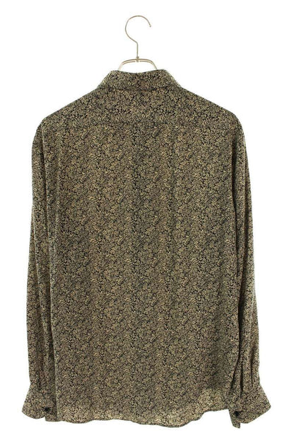 Celine Visco Flower Print Long Sleeve Shirt 40 — view 2