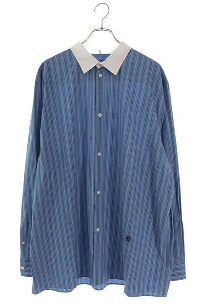 Loewe Striped Anagram Long Sleeve Shirt 42