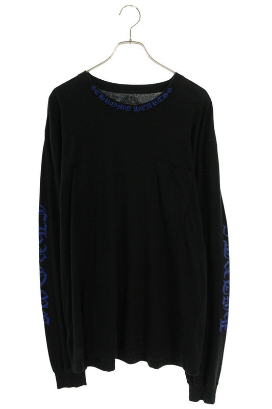 Chrome Hearts CH L S 1 Neck Sleeve Logo Long Top XL