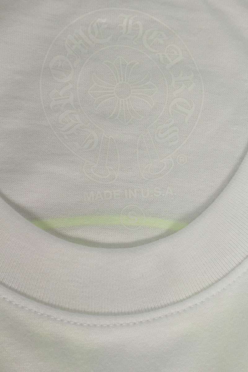 Chrome Hearts CH T-shrt 1 Back Horse Shoe Print T-Shirt — view 3