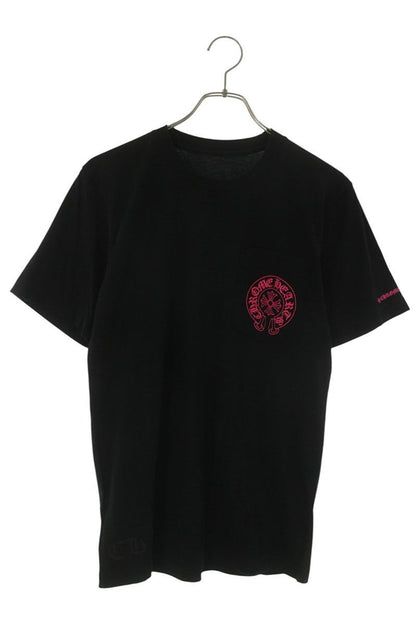 Chrome Hearts CH T-shrt 1 Back Horse Shoe Print T-Shirt