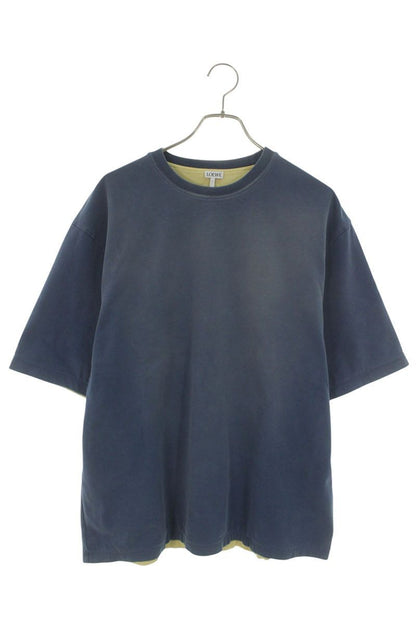 Loewe Oversized Washed Logo Embroidery T-Shirt