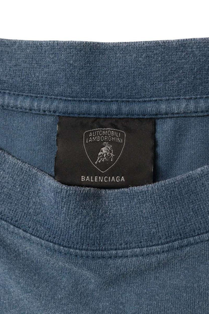 Balenciaga Lamborghini Logo Print T-Shirt — view 3