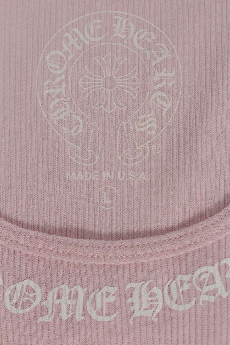 Chrome Hearts Rib Tank Neck Logo Print — view 3