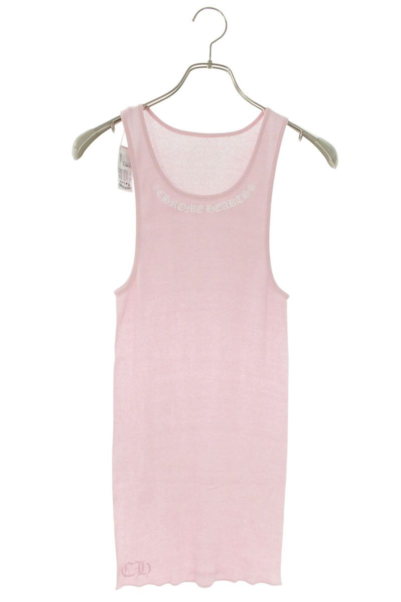 Chrome Hearts Rib Tank Neck Logo Print
