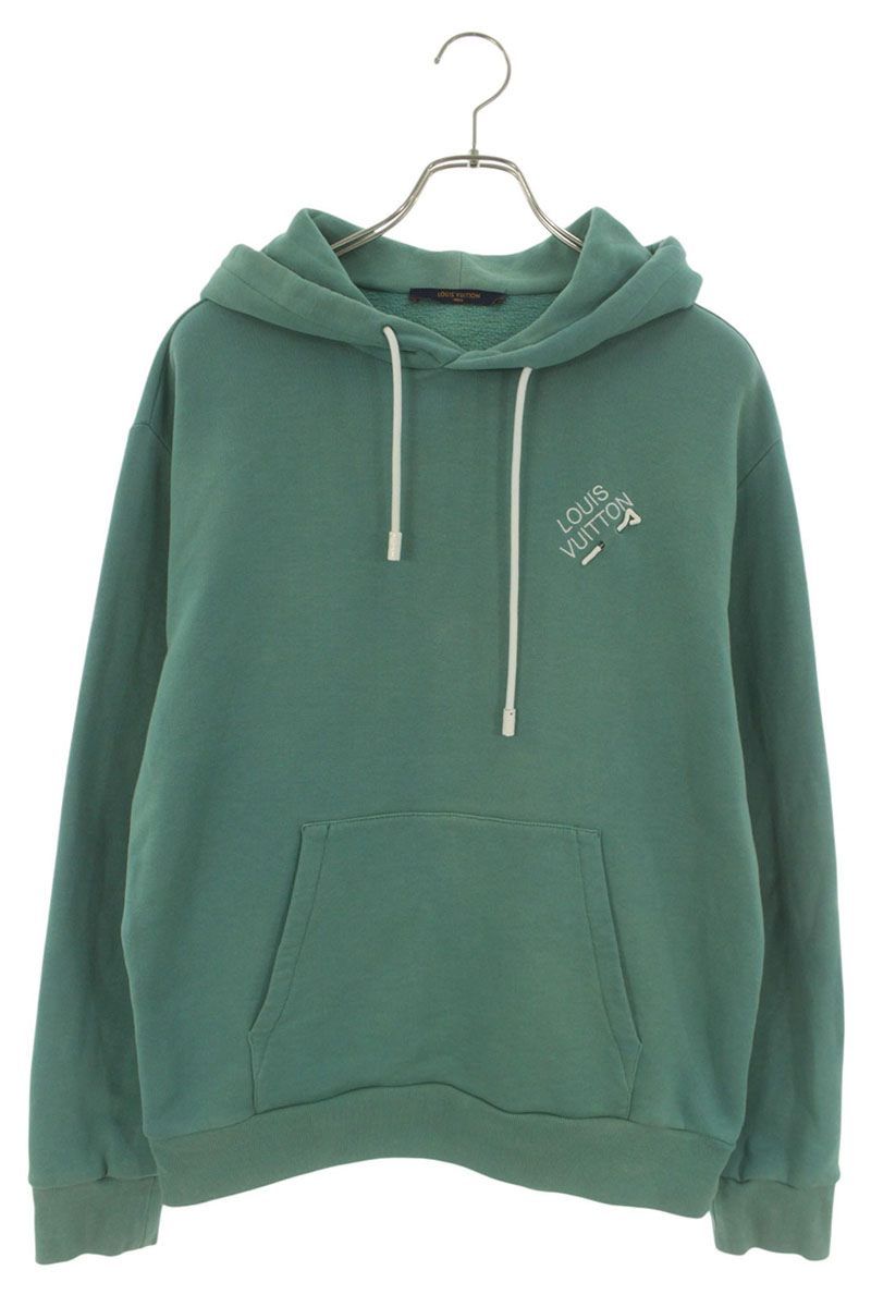 Louis Vuitton Logo Embroidery Hoodie