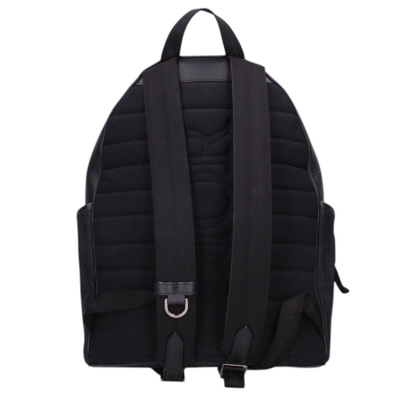 Dior Explorer Leather Cut Replacement Oblique Nylon Backpack — view 2