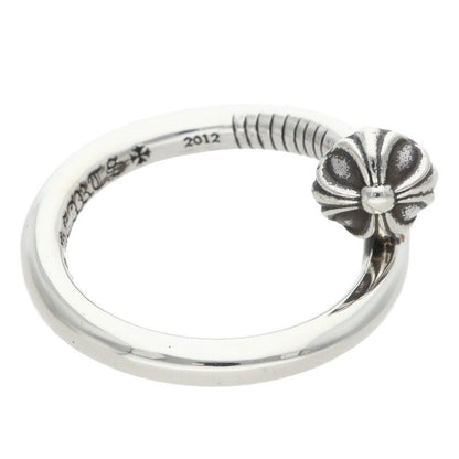 Chrome Hearts Nail Crsball Cross Ball Silver Ring — view 5