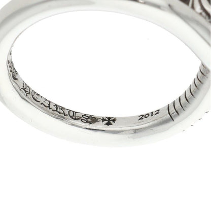 Chrome Hearts Nail Crsball Cross Ball Silver Ring — view 4