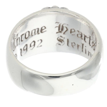 Chrome Hearts Flrl Crs Floral Cross Silver Ring — view 2