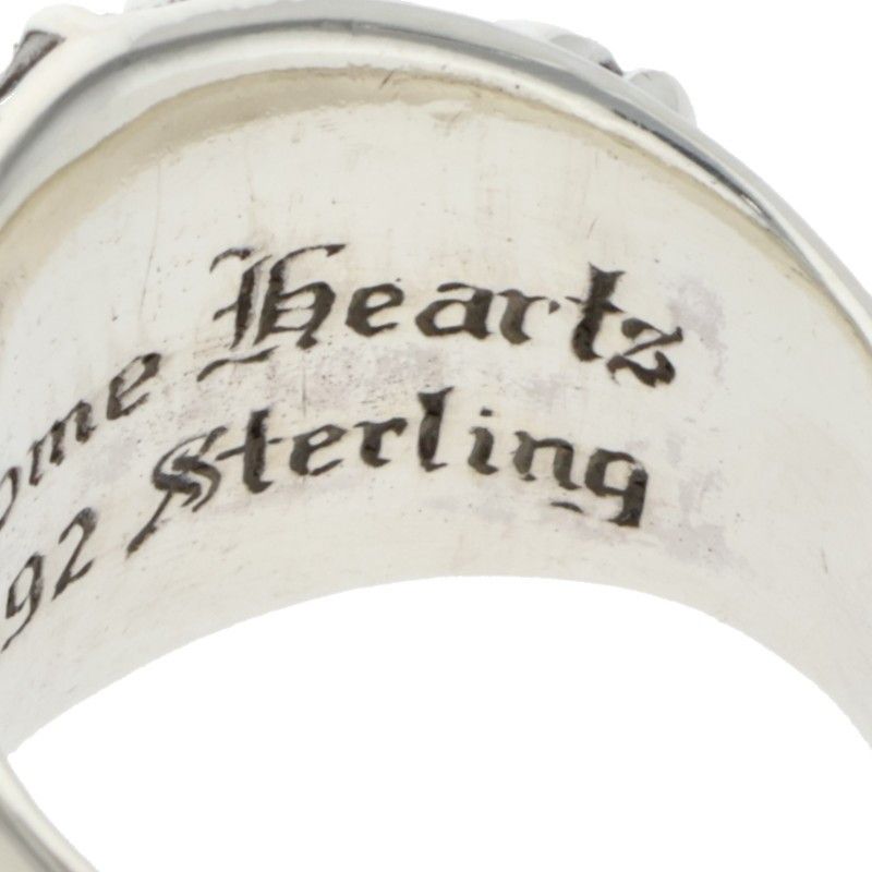 Chrome Hearts Keeper Silver Ring — view 4