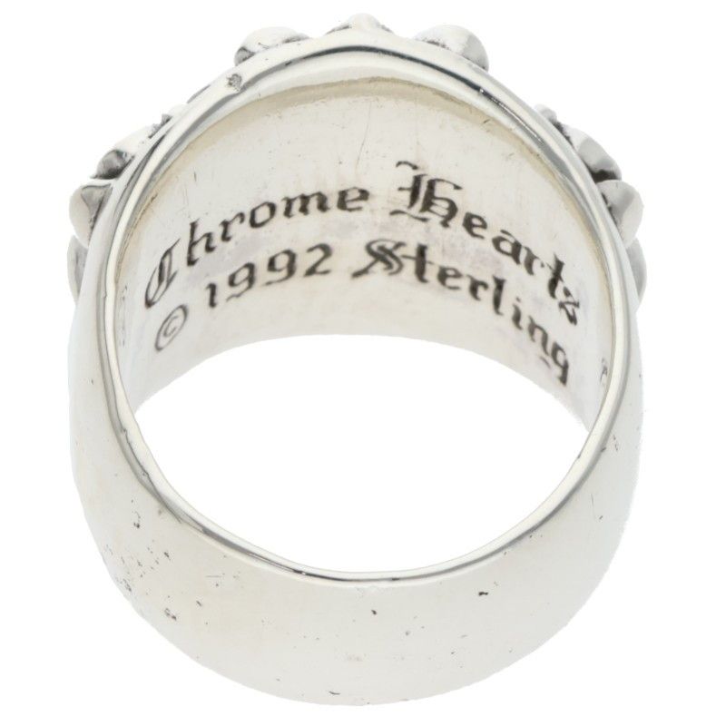 Chrome Hearts Keeper Silver Ring — view 2