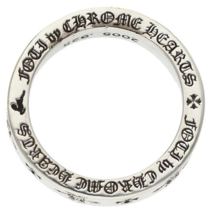 Chrome Hearts Spacer Foti Harrisity Tamochifu Silver Ring — view 4