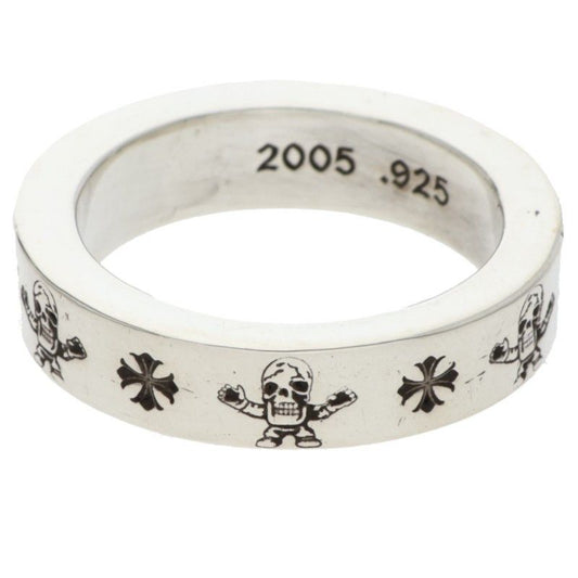 Chrome Hearts Spacer Foti Harrisity Tamochifu Silver Ring